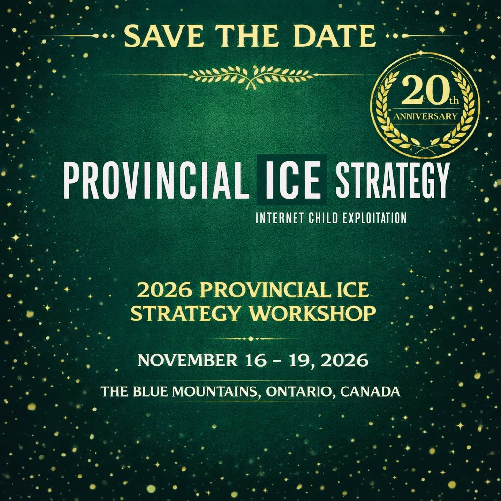 2026 Provincial ICE Strategy Workshop save the date poster